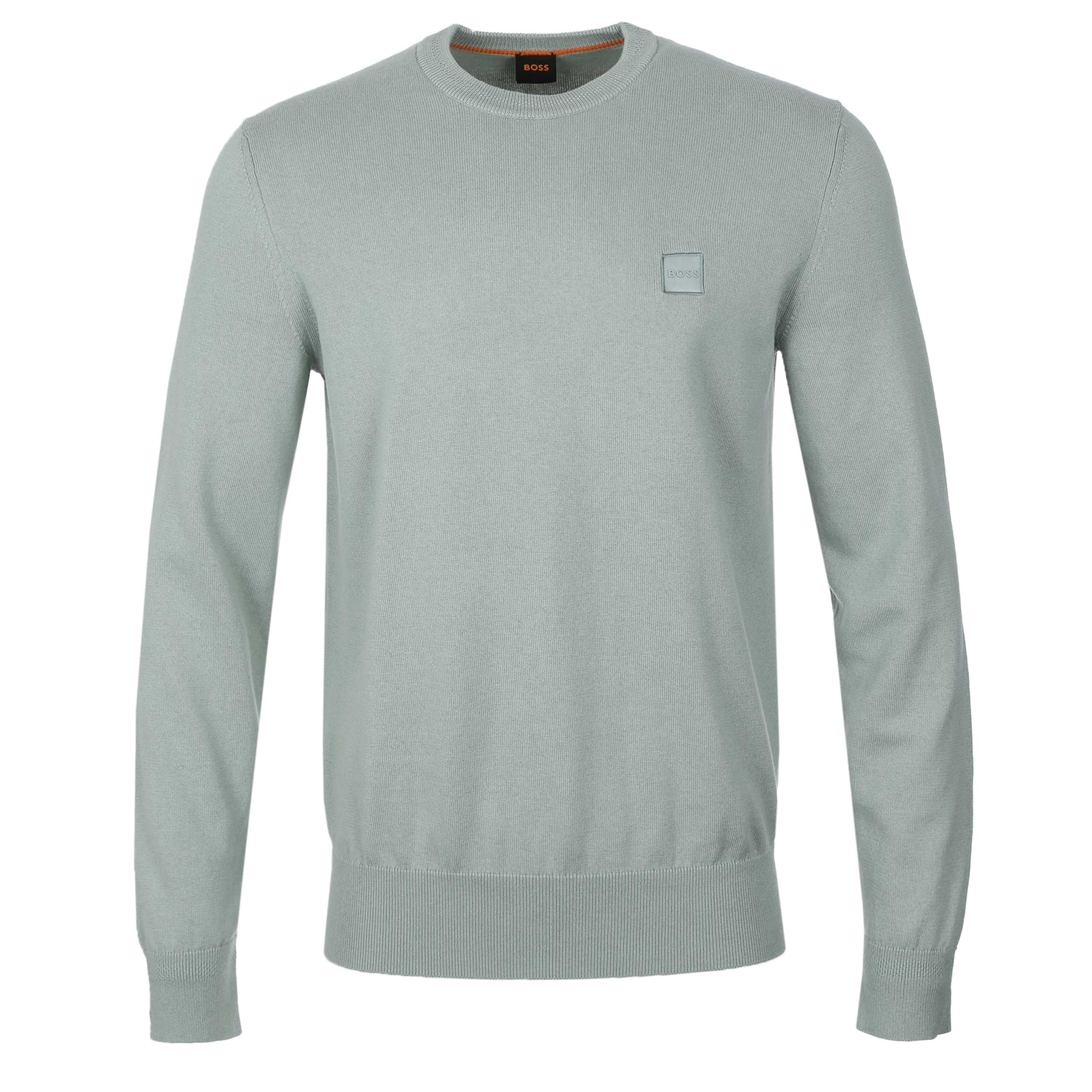 BOSS Kanovano S Knitwear In Sage Green BOSS Norton Barrie boss-kanovano-s-knitwear-in-sage-green-boss-norton-barrie