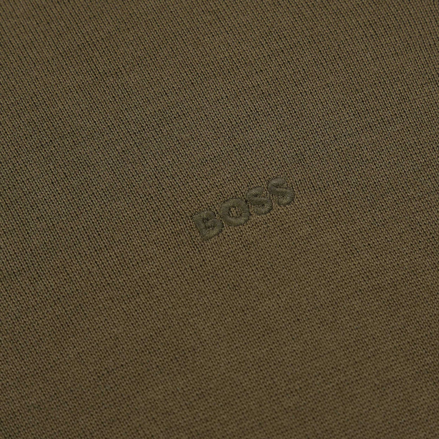 BOSS Botto L Knitwear in Mushroom logo
