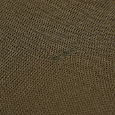 BOSS Botto L Knitwear in Mushroom logo