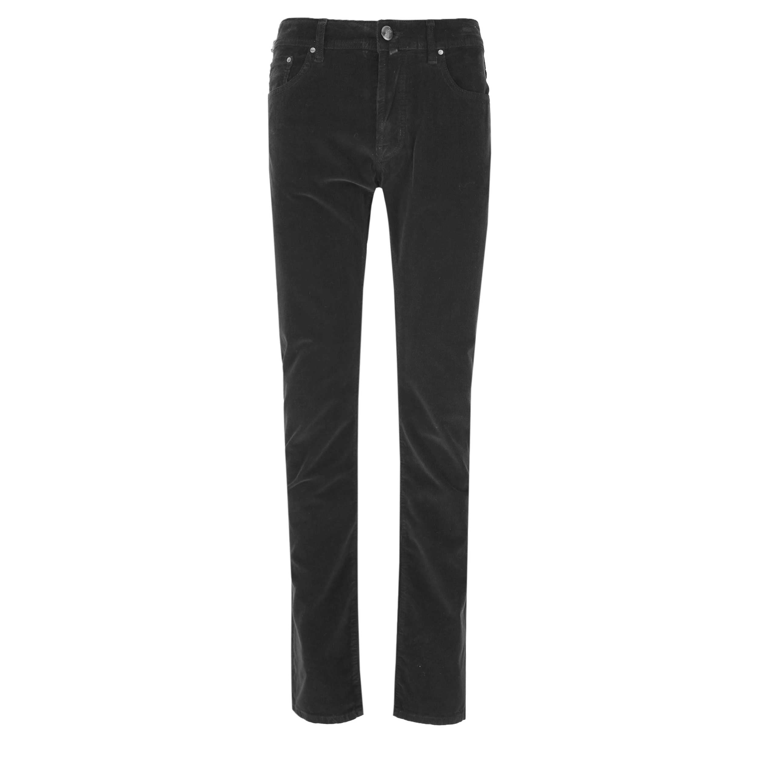 Jacob Cohen Bard Needle Cord in Black Jacob Cohen Bard Needle Cord in Black