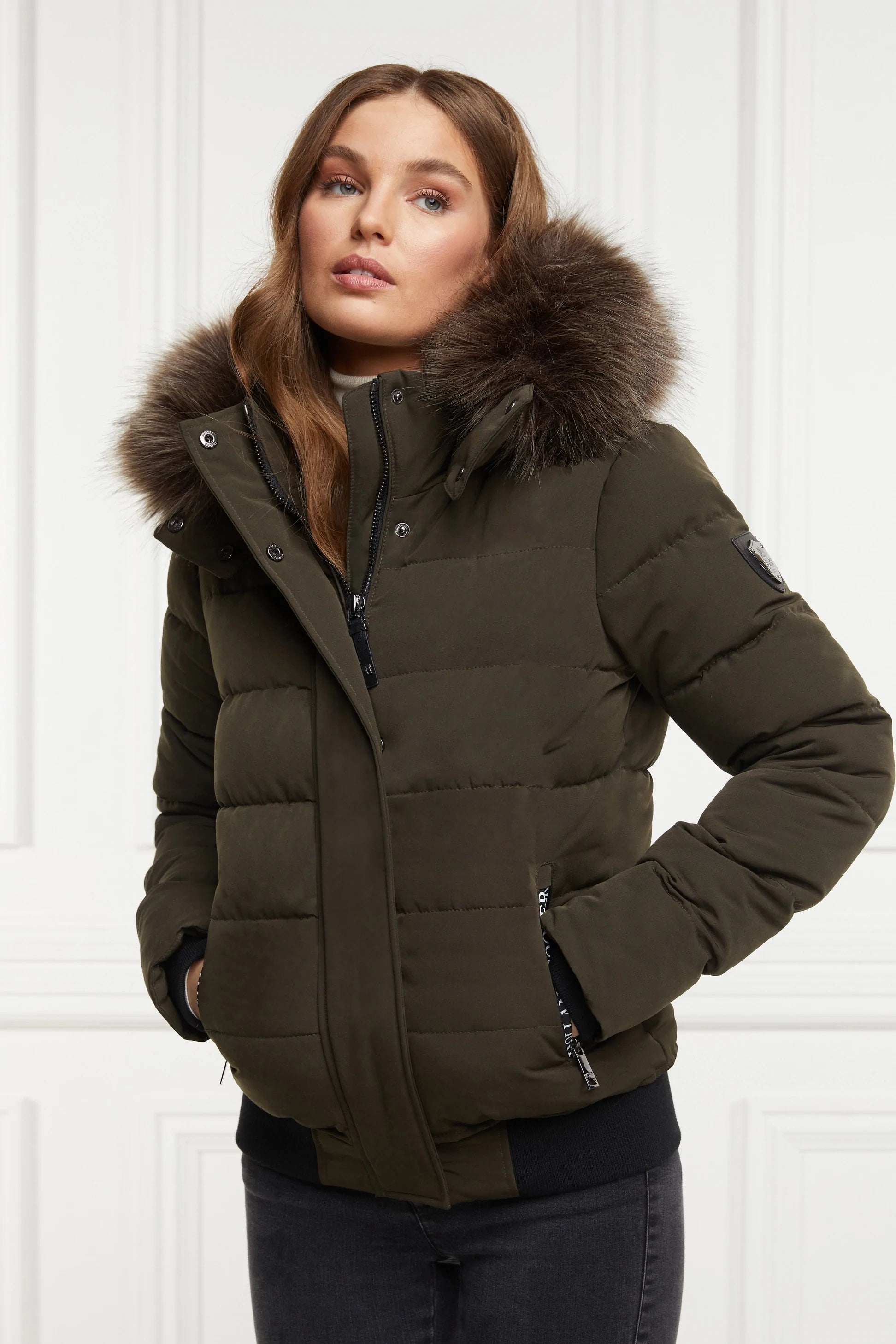 Whistler Quilted Hooded Bomber