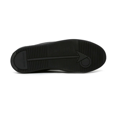 Android Homme Zuma Diamond Velvet Trainer in Black Sole