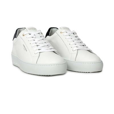 Android Homme Zuma Diamond Velvet Trainer in White & Navy Pair