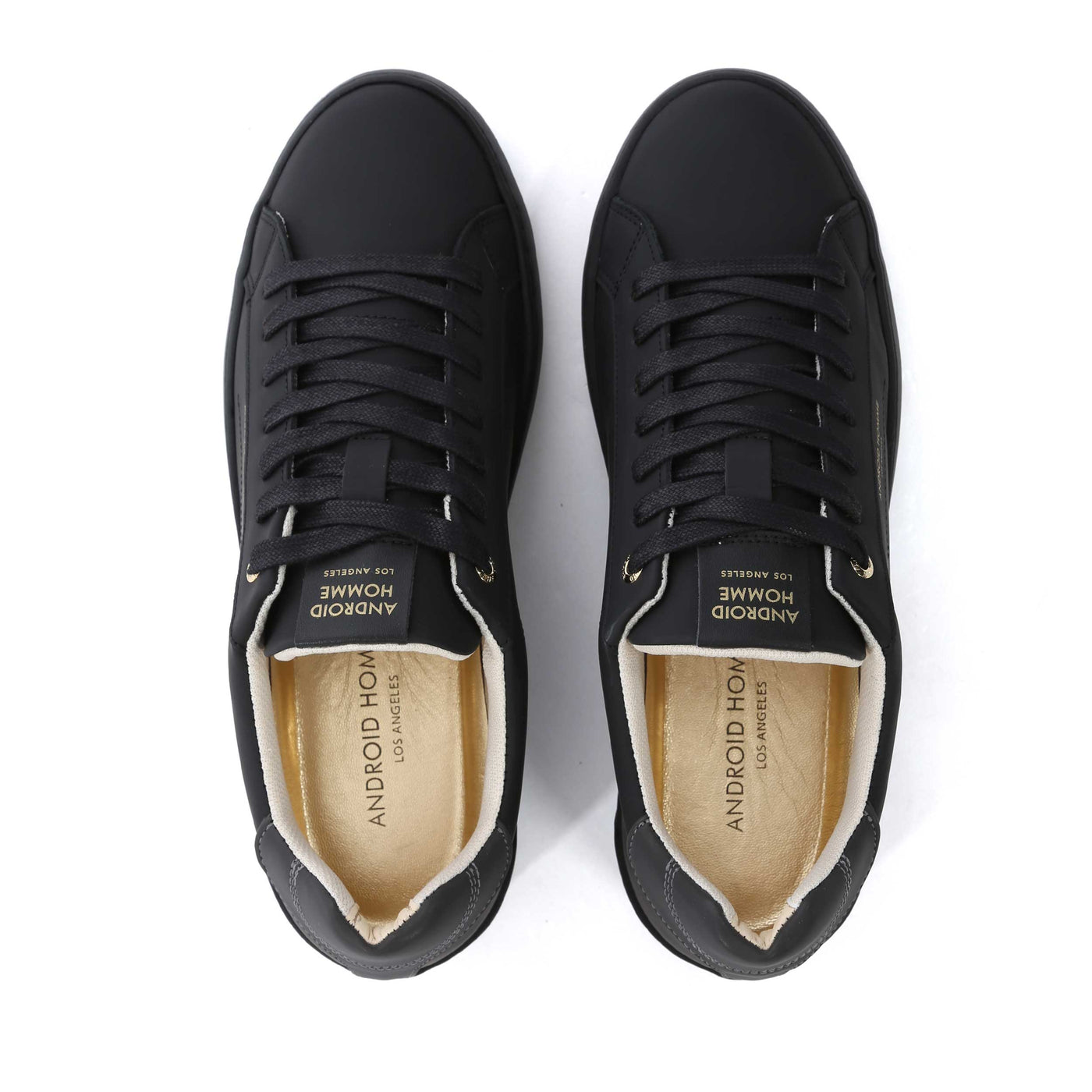 Android Homme Zuma Trainer in Black Gomma Birdseye