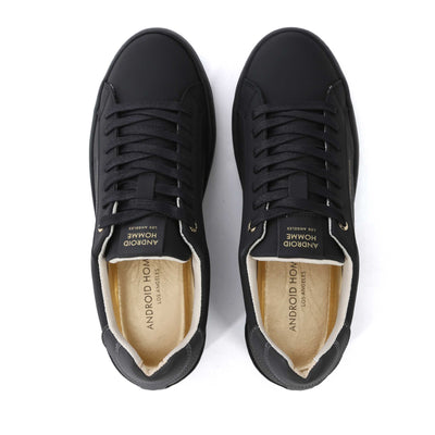 Android Homme Zuma Trainer in Black Gomma Birdseye