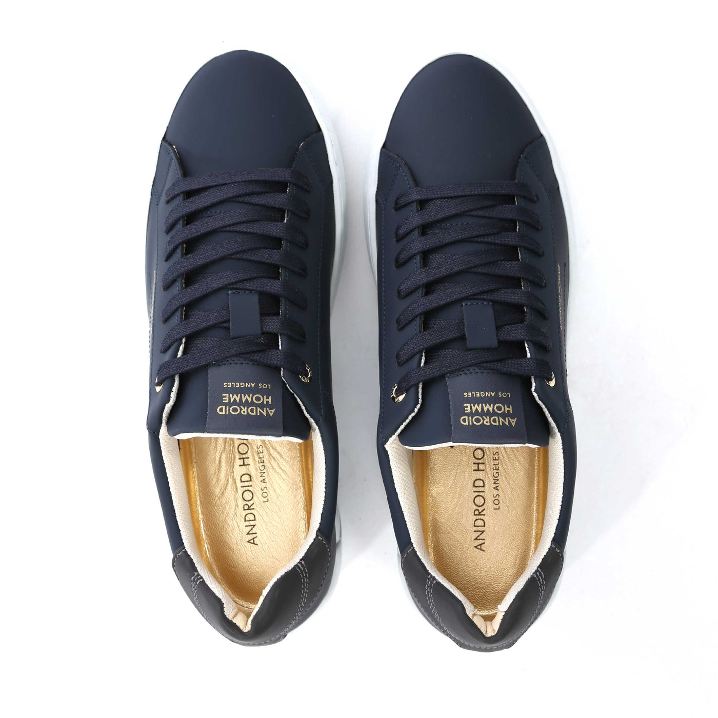 Android Homme Zuma Trainer in Navy Gomma Birdseye