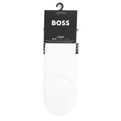 BOSS 2P LC Iconic CC Sock in White