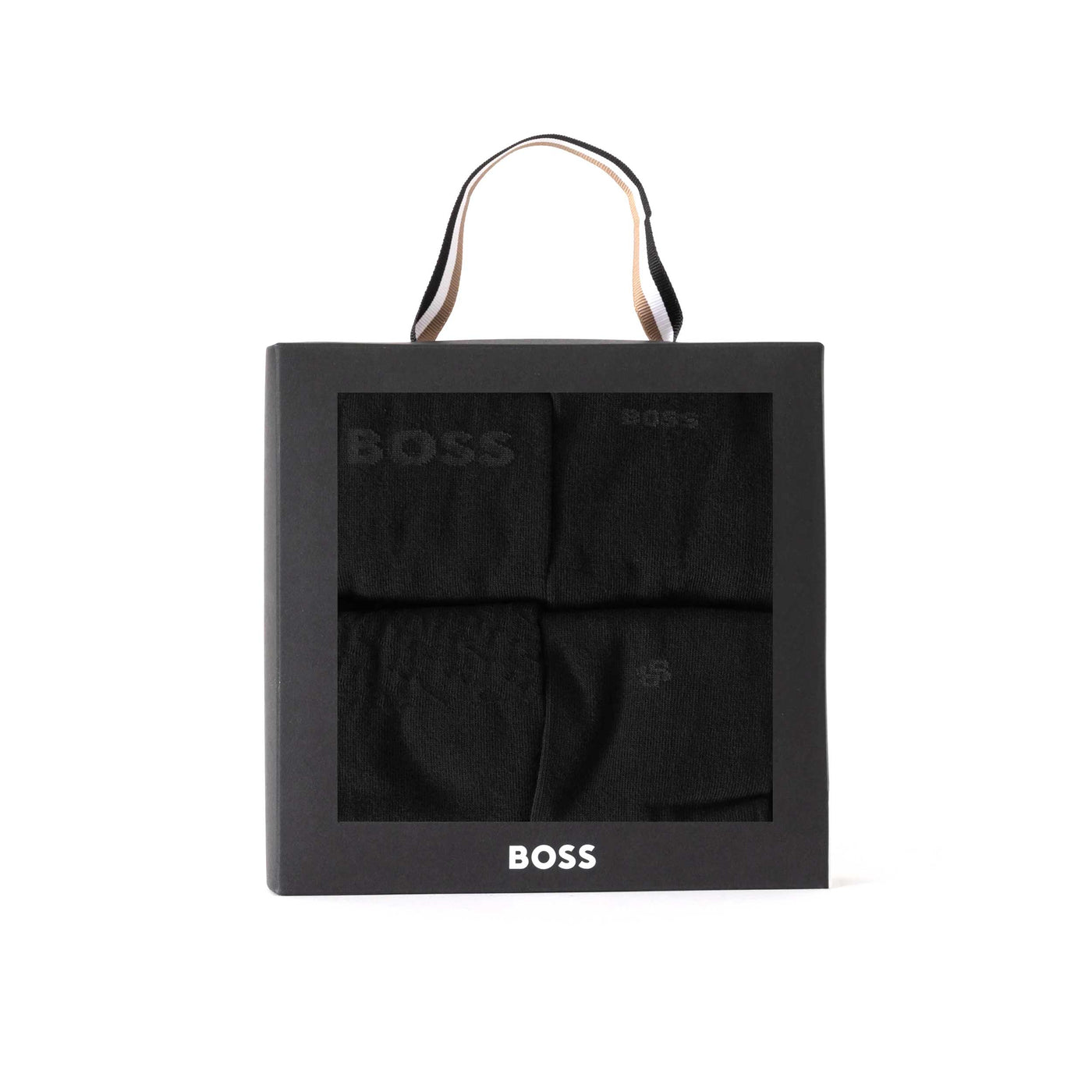 BOSS 4PRS Giftset Iconic CC in Black Box