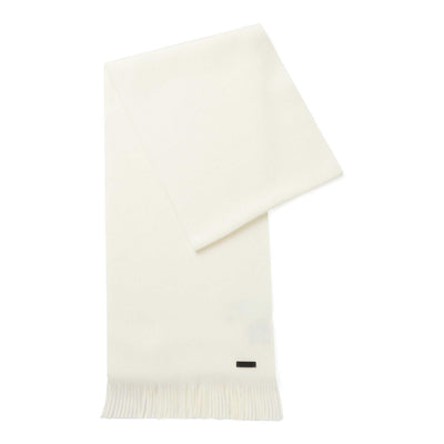 BOSS Albas Scarf in Open White