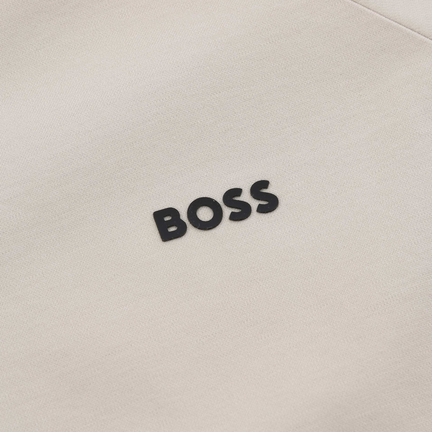 BOSS B_Excurse_S Short Sleeve Shirt in Beige Logo