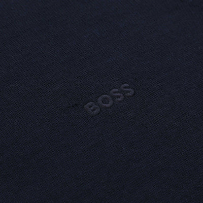 BOSS Balonso L Knitwear in Dark Blue Logo