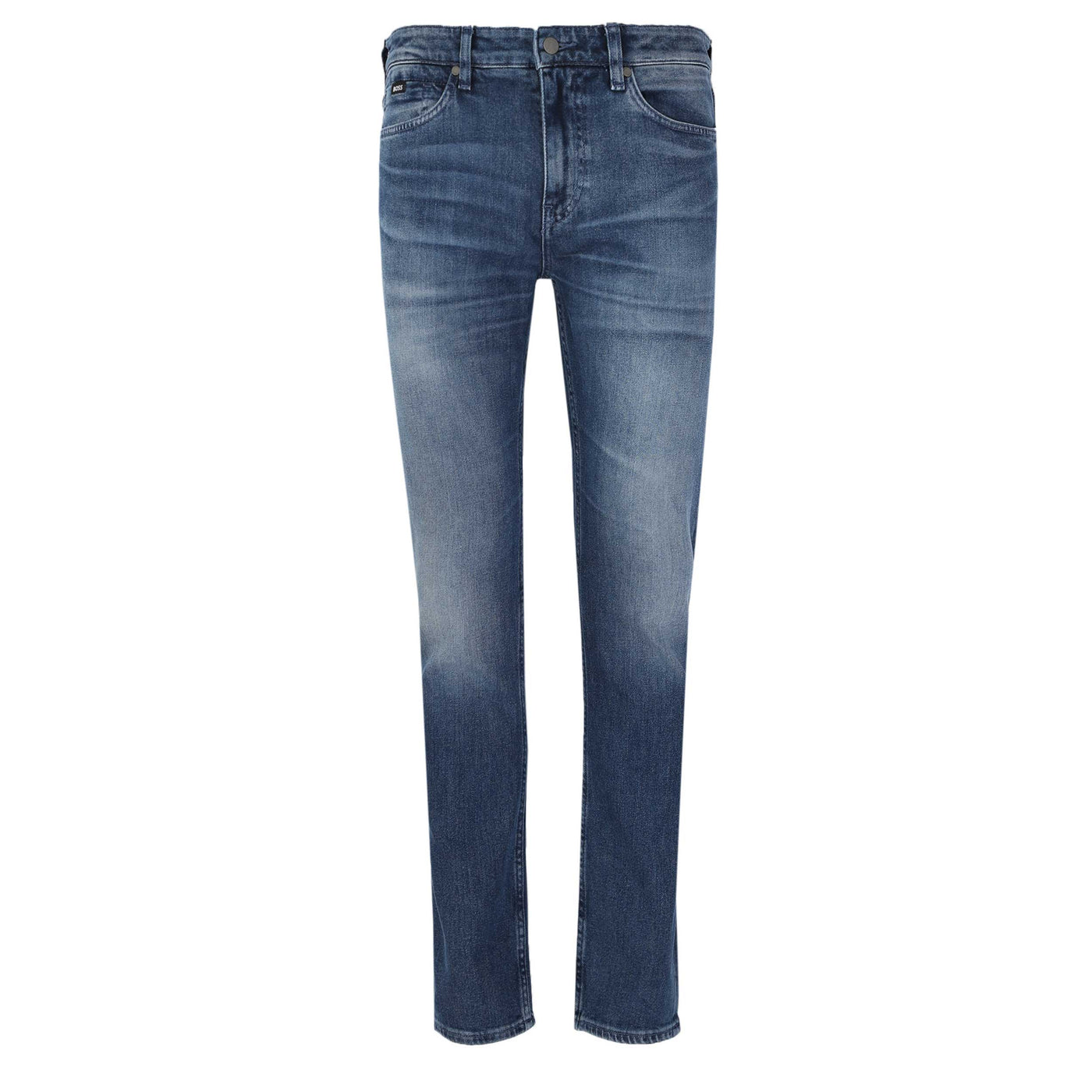 BOSS C Delaware Jean in Mid Blue Denim