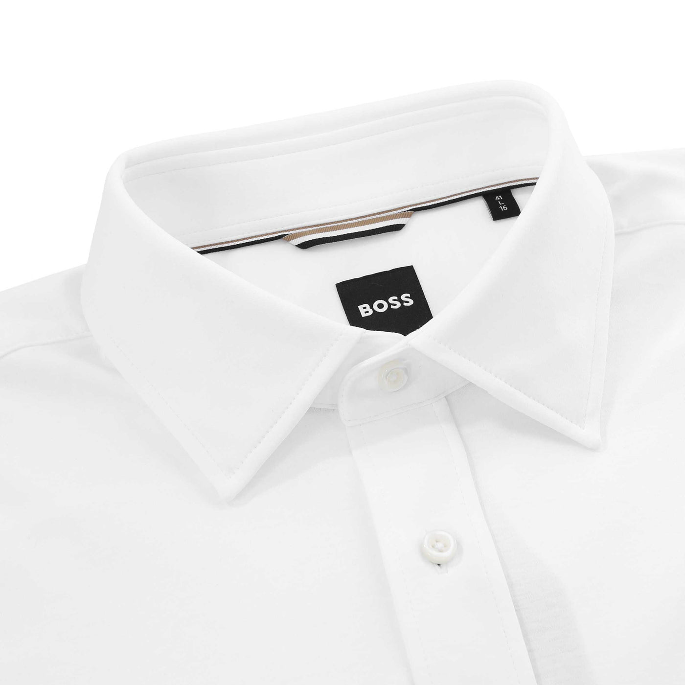 BOSS C Hank Kent C1 253 Shirt in White collar