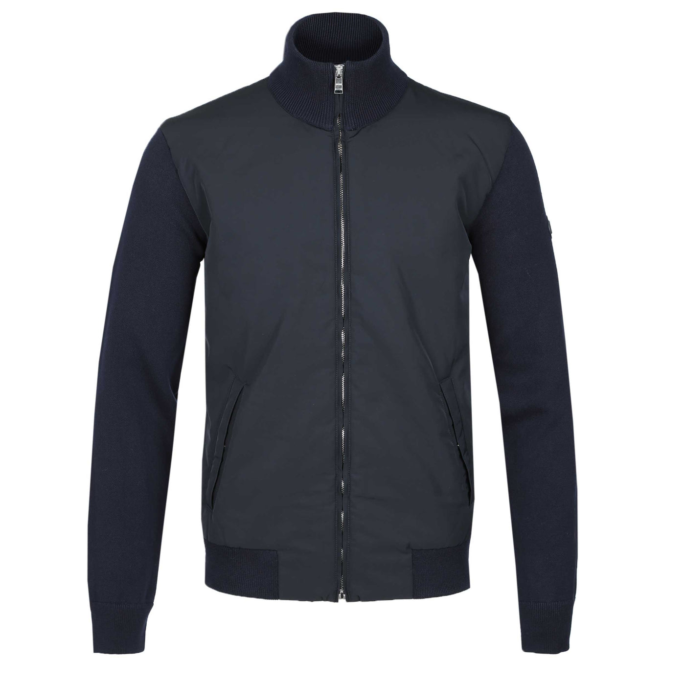 BOSS C Ibaio Hybrid Jacket in Dark Blue Main