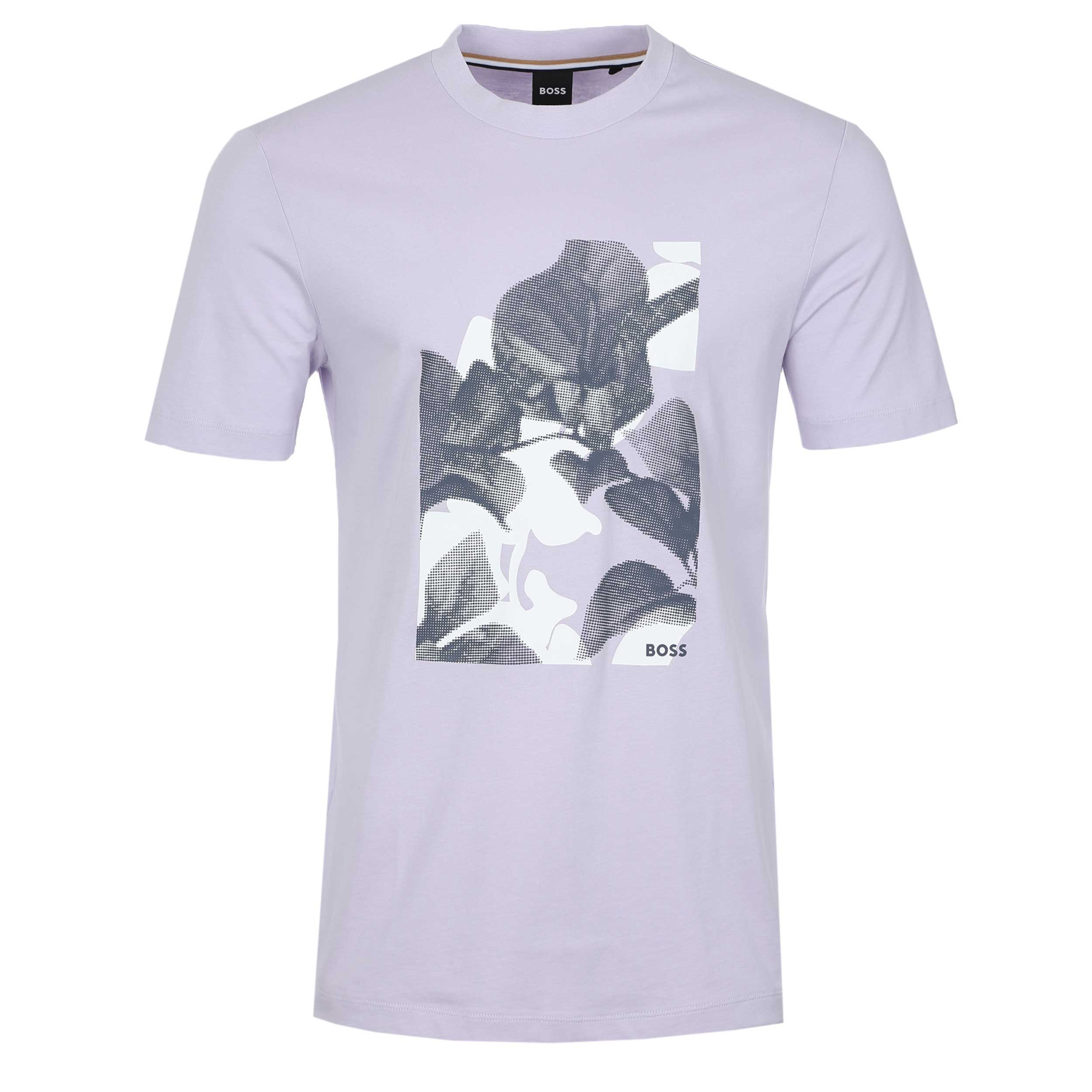BOSS C Thompson 239 T Shirt in Open Purple