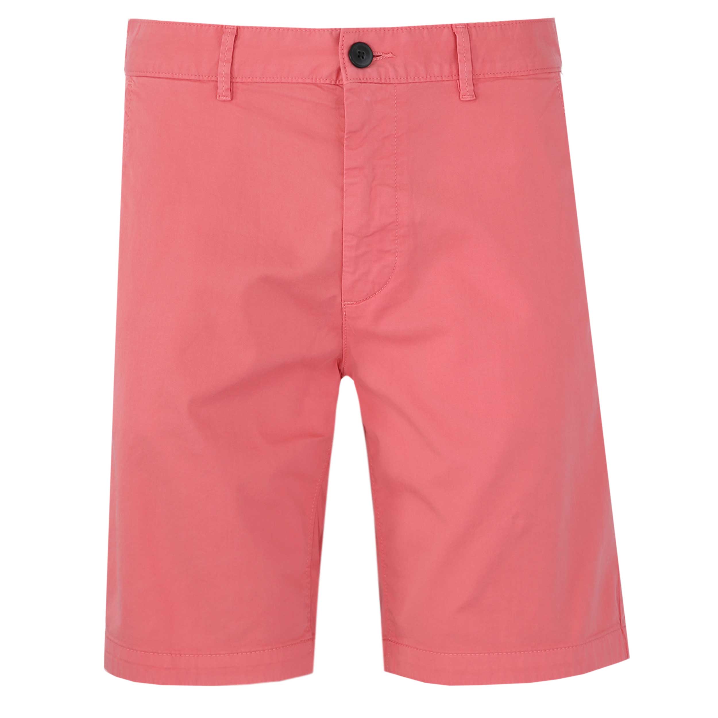 BOSS Chino Slim Shorts in Light Pastel Red