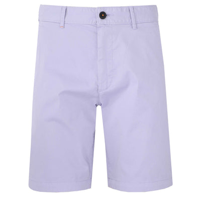 BOSS Chino Slim Shorts in Lilac 