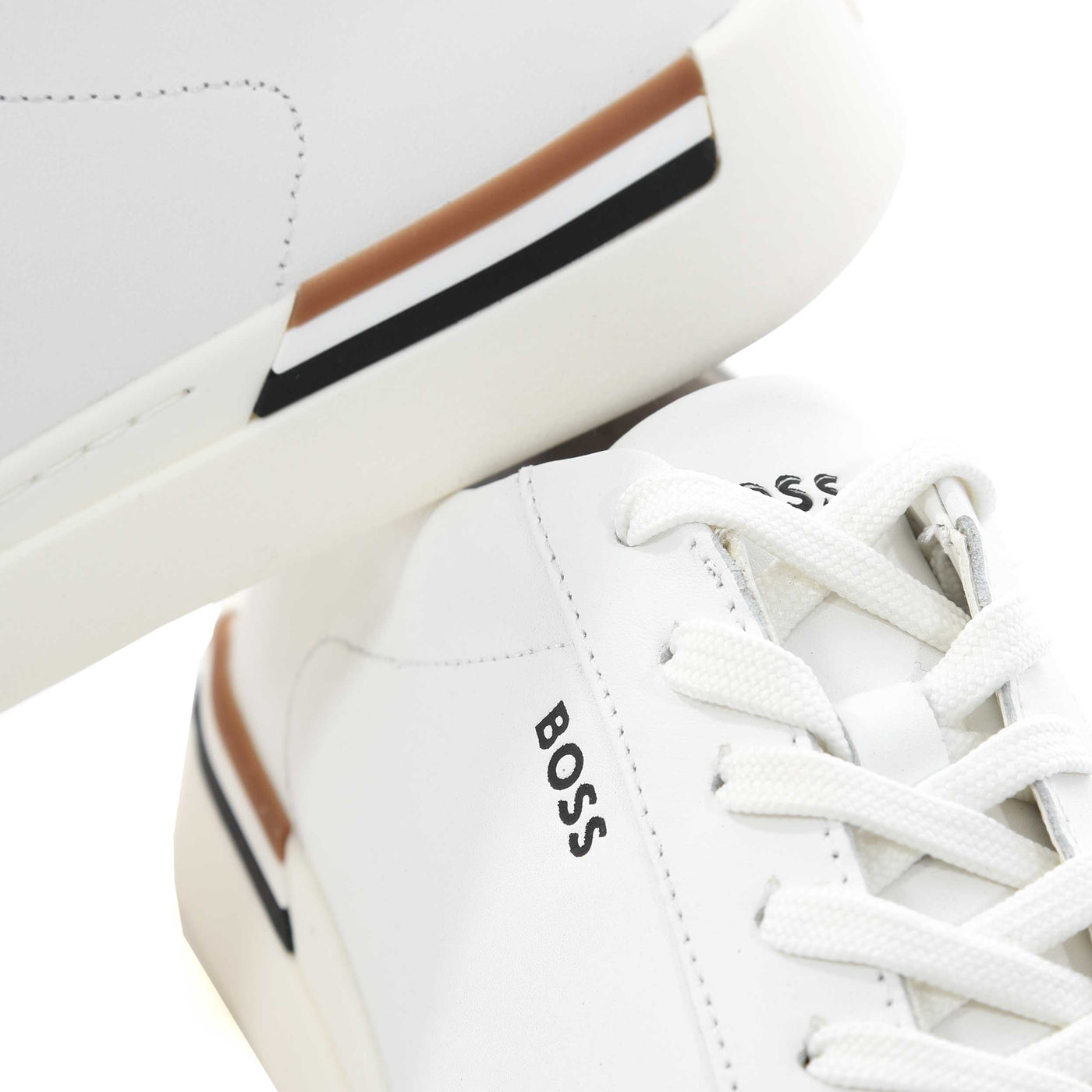 BOSS Clint Tenn lt Trainer in White Detail