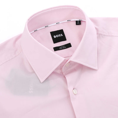 BOSS H Hank Kent C1 214 Shirt in Pink Collar