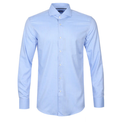 BOSS H Hank spr B1 C1 253 Shirt in Light Pastel Blue