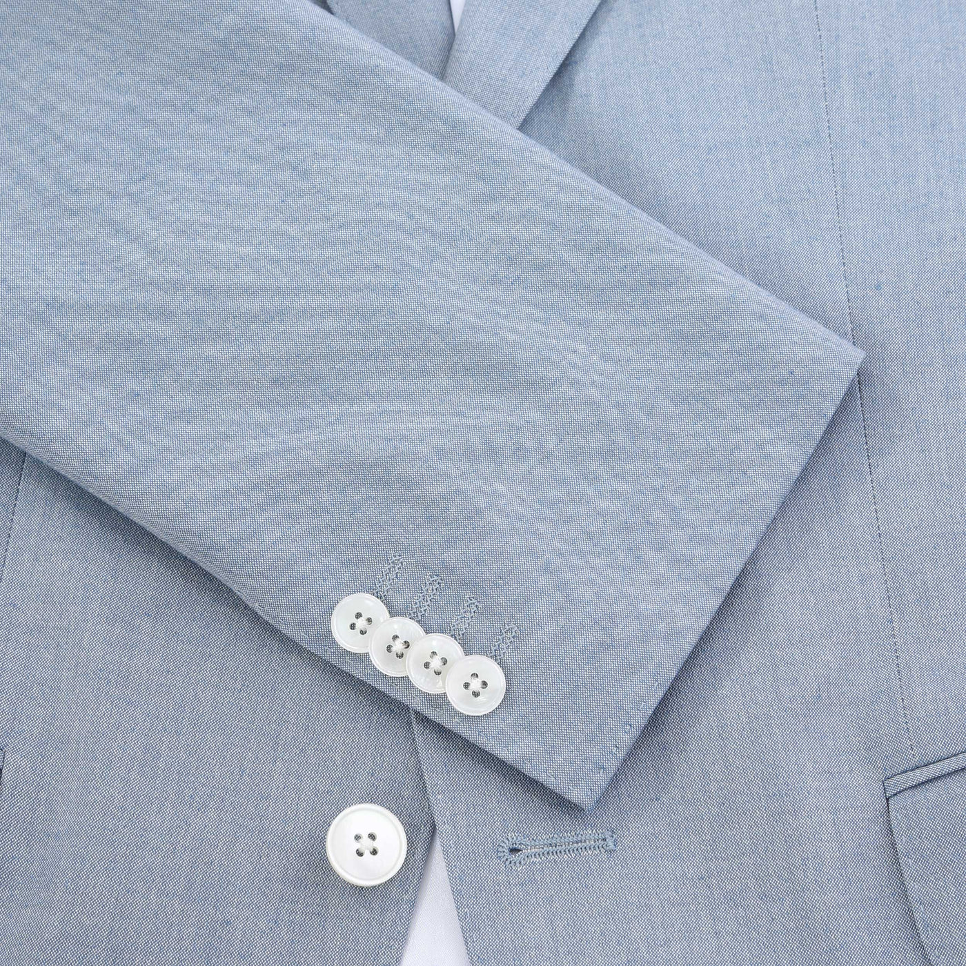 BOSS H Hutson 251 Jacket in Light Blue Cuff