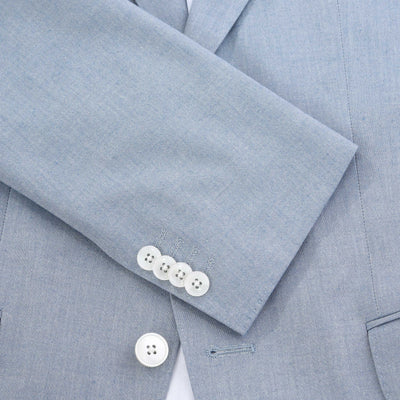 BOSS H Hutson 251 Jacket in Light Blue Cuff