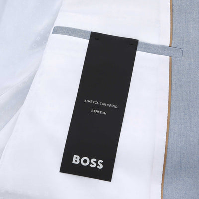 BOSS H Hutson 251 Jacket in Light Blue Details
