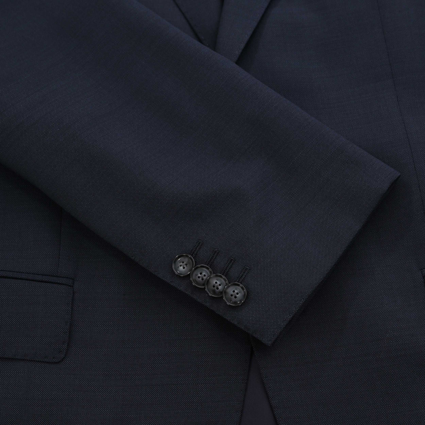BOSS H Jeckson 2Pcs 253 Suit in Dark Blue Cuff