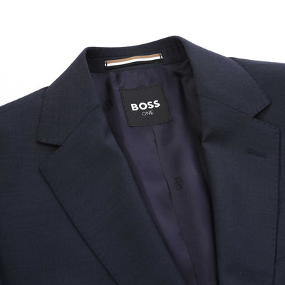 BOSS H Jeckson 2Pcs 253 Suit in Dark Blue Lapel