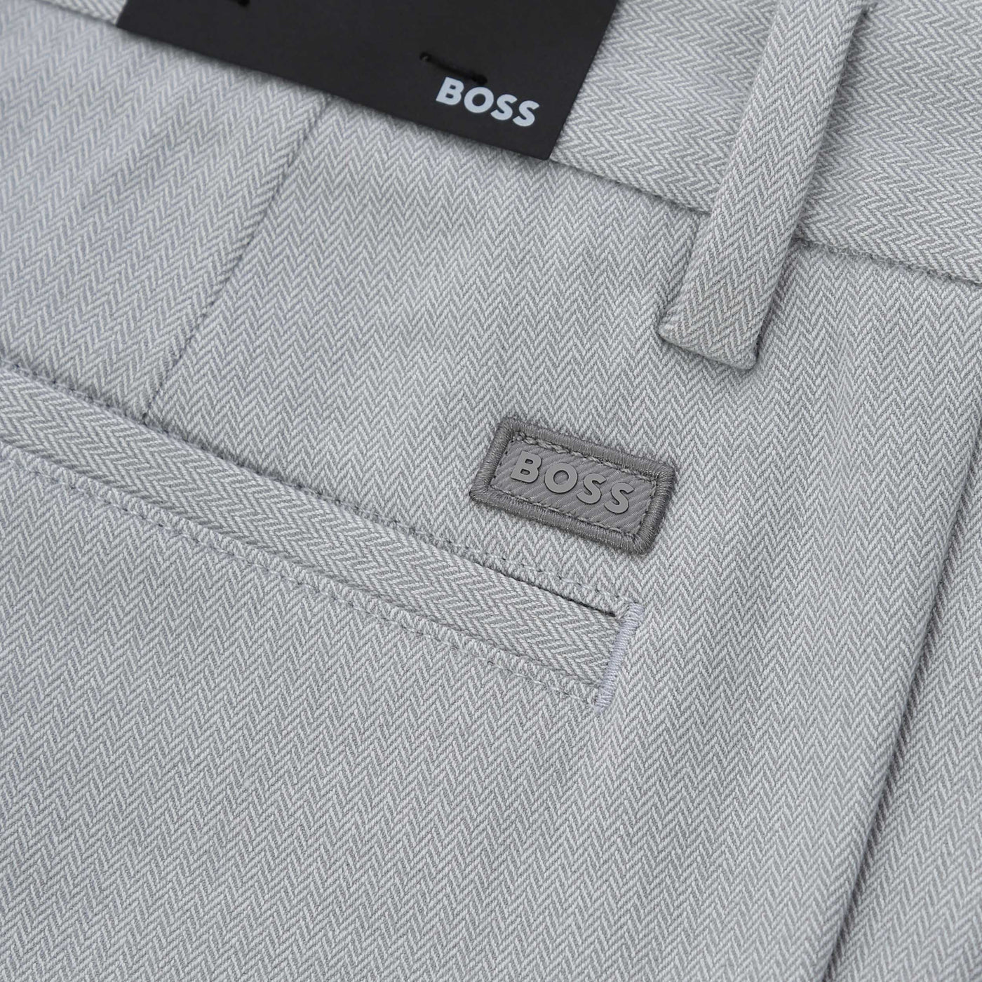 BOSS H Kaiton1 Chino in Silver Logo