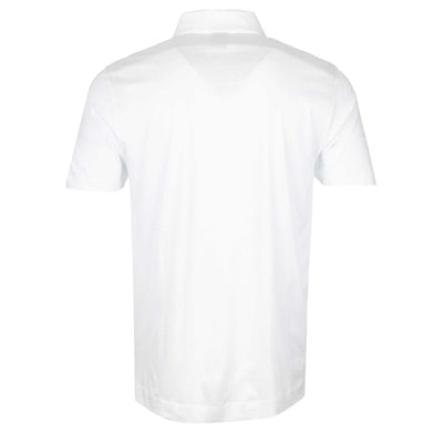 BOSS H Paras 50 Polo Shirt in White Back