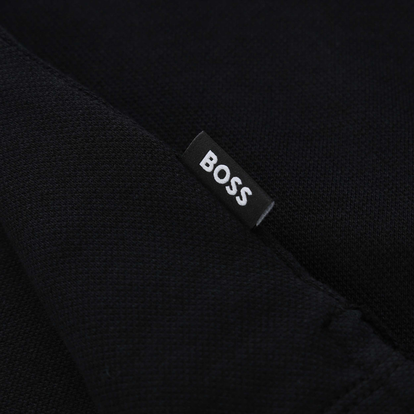 BOSS H Paras 57 Polo Shirt in Black Logo Tab