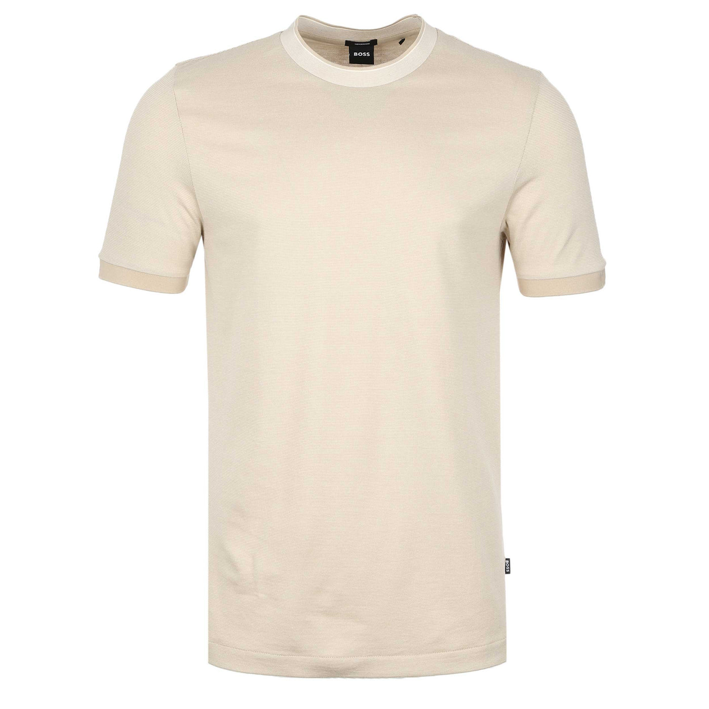 BOSS H Tessler 145 T Shirt in Light Beige