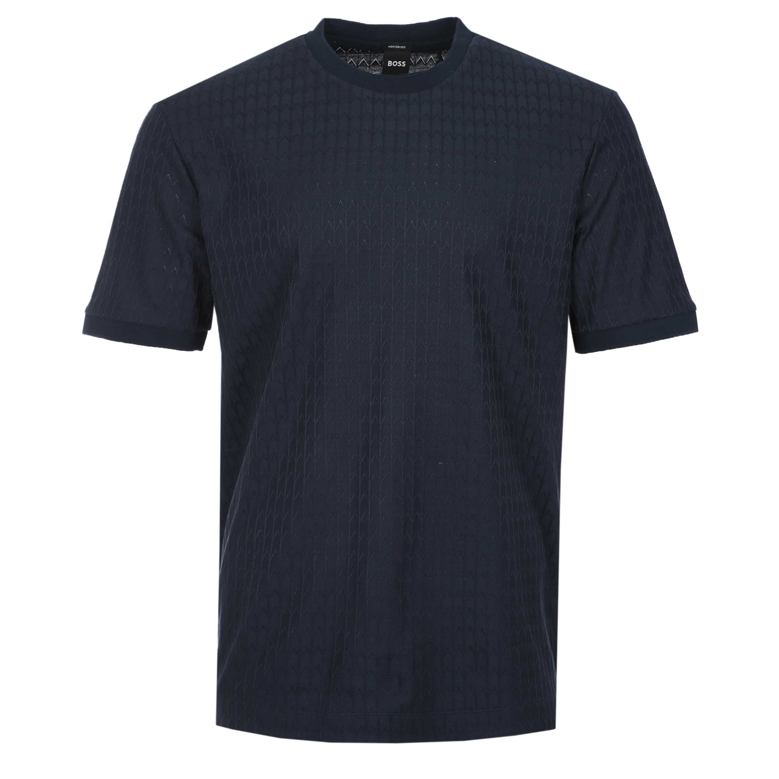BOSS H Thompson 321 T Shirt in Dark Blue