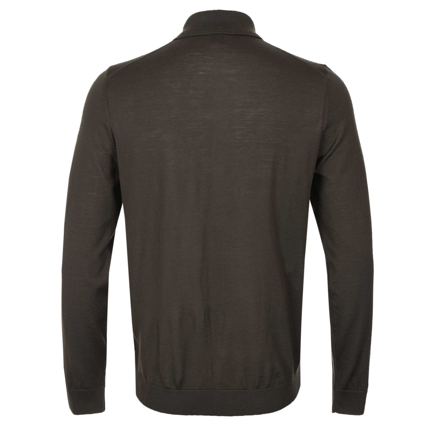 BOSS Helbert Knitwear in Khaki Back