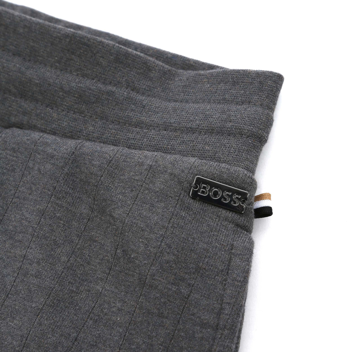 BOSS Heritage Pants in Medium Grey Logo