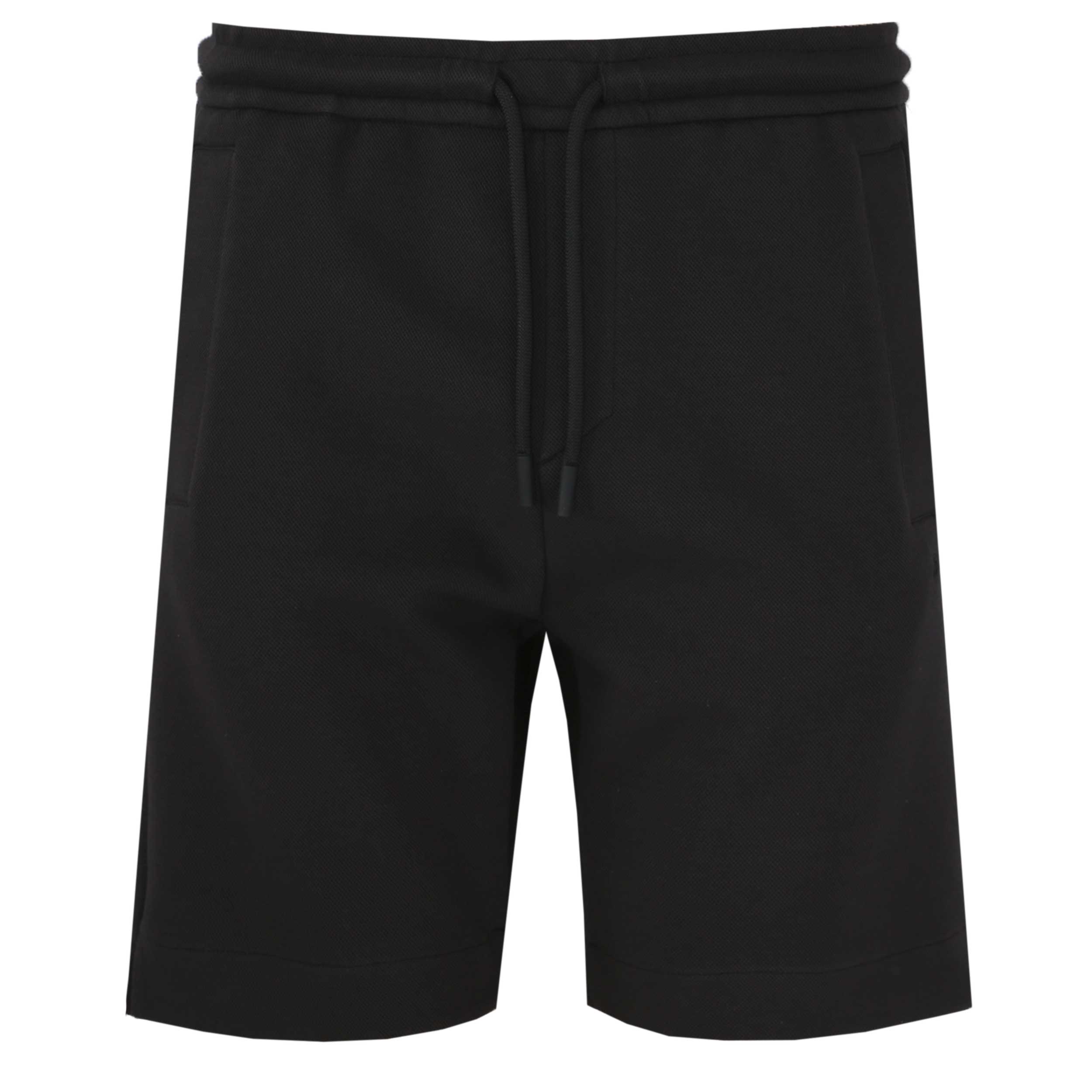 BOSS JT Union Headlo Sweat Short in Black