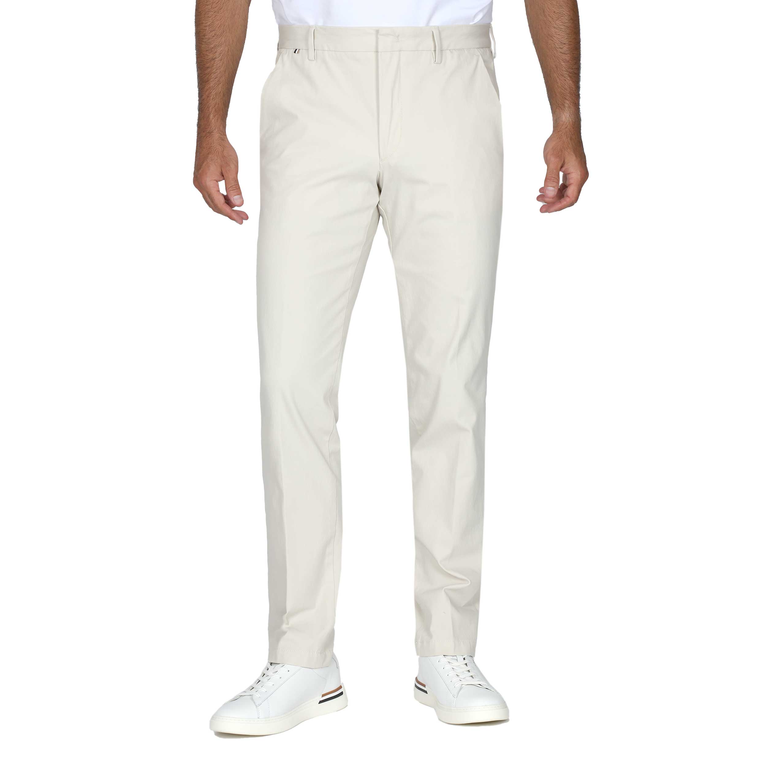 BOSS Kaito1 T Chino in Open White | BOSS | Norton Barrie