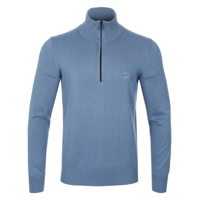 BOSS Kanobix S Knitwear in Open Blue