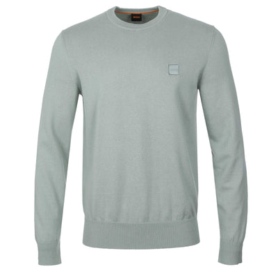 BOSS Kanovano S Knitwear in Sage Green