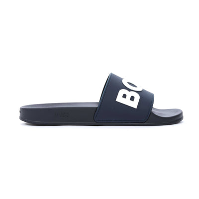 BOSS Kirk Slid rblg Slide in Navy