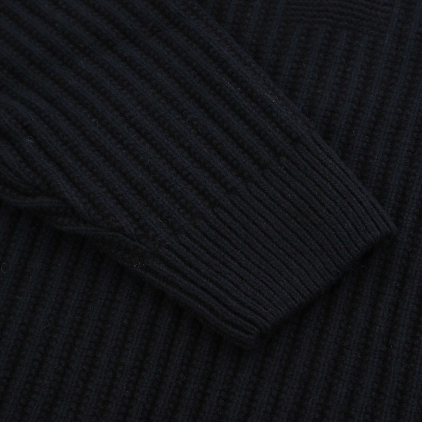 BOSS Kwinter Knitwear in Dark Blue Cuff