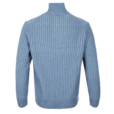 BOSS Kwinter Knitwear in Open Blue Back