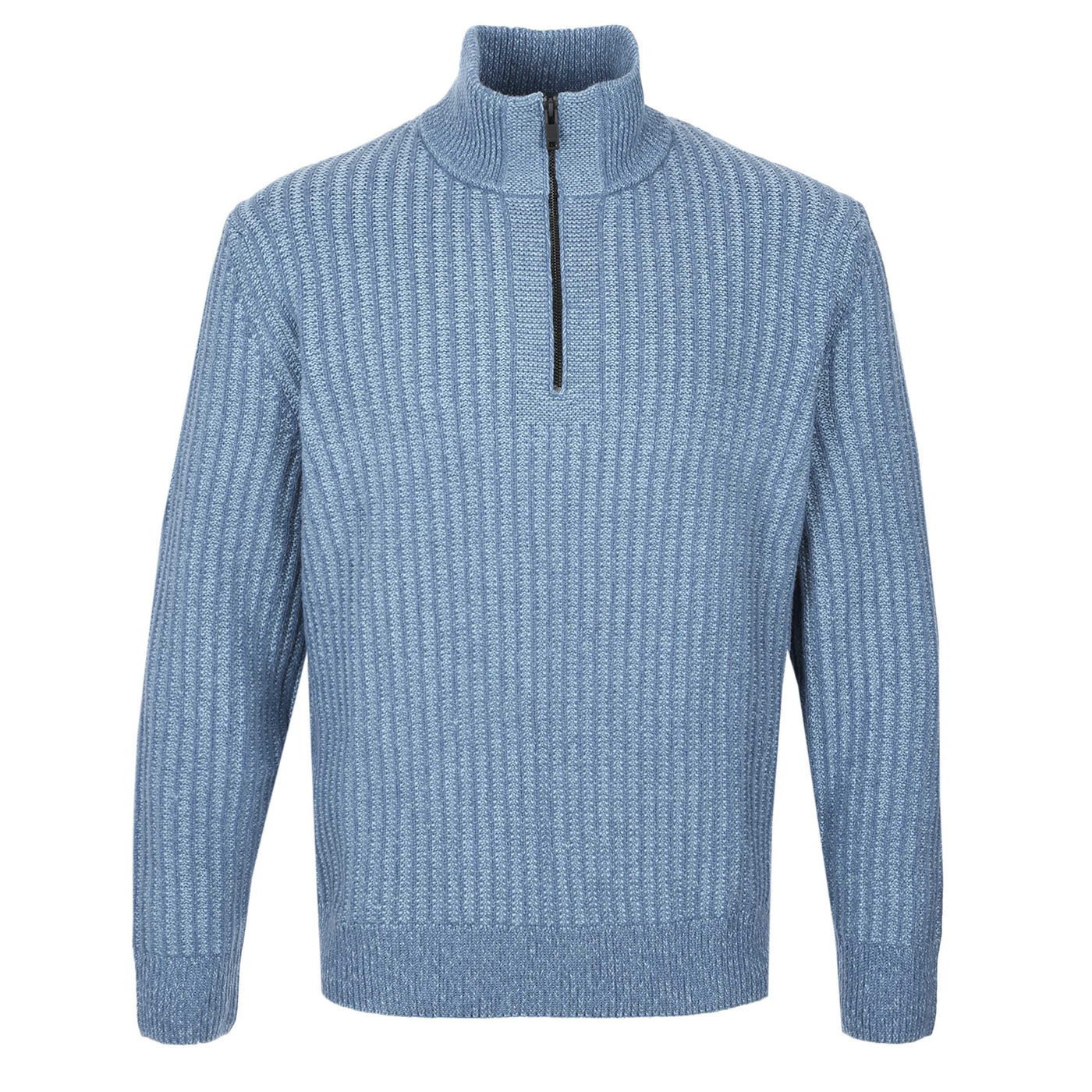 BOSS Kwinter Knitwear in Open Blue
