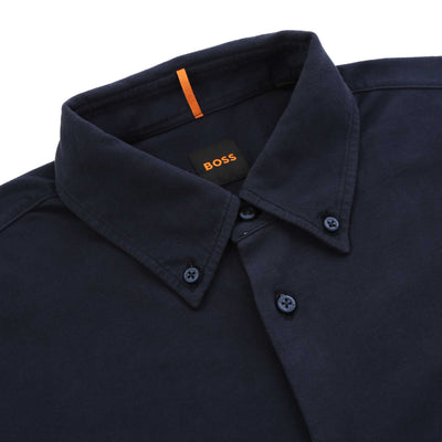 BOSS Myjersey M Shirt in Navy Collar