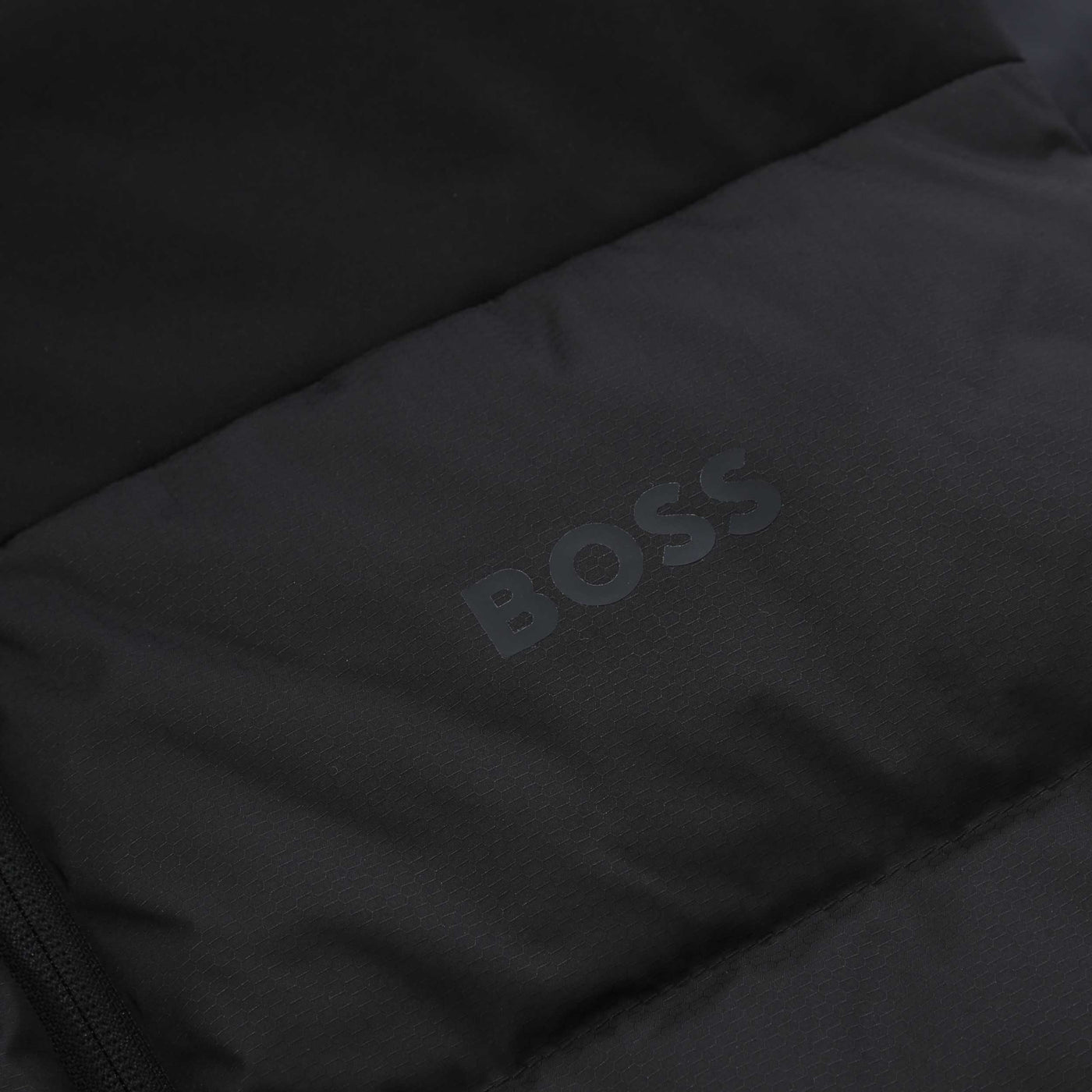 BOSS OW Block X Vest HD Gilet in Black logo