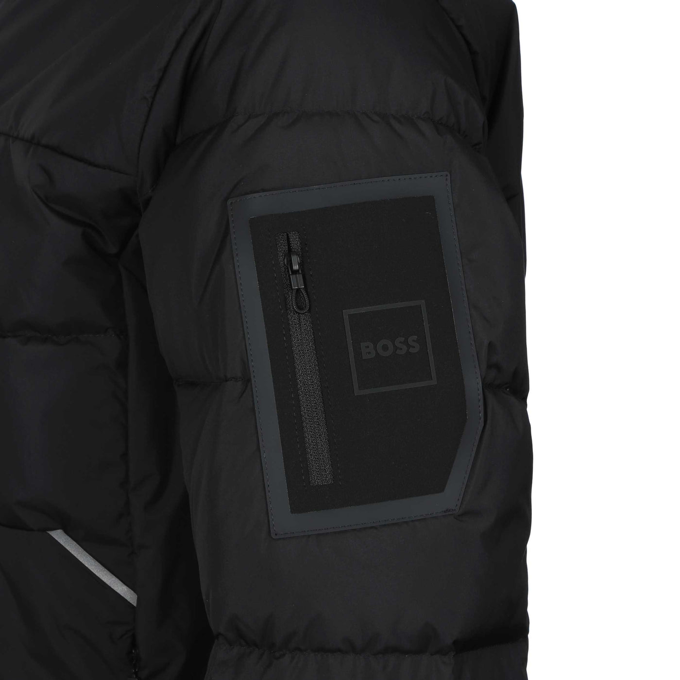 BOSS OW Urbanex Puffer Jacket in Black Logo
