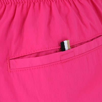 BOSS Octopus Swim Short in Pink Pocket