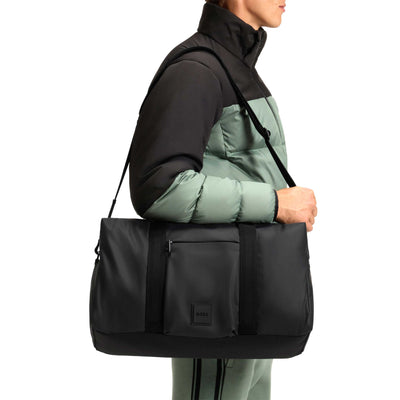 BOSS Oryo Holdall Gym Bag in Black Model