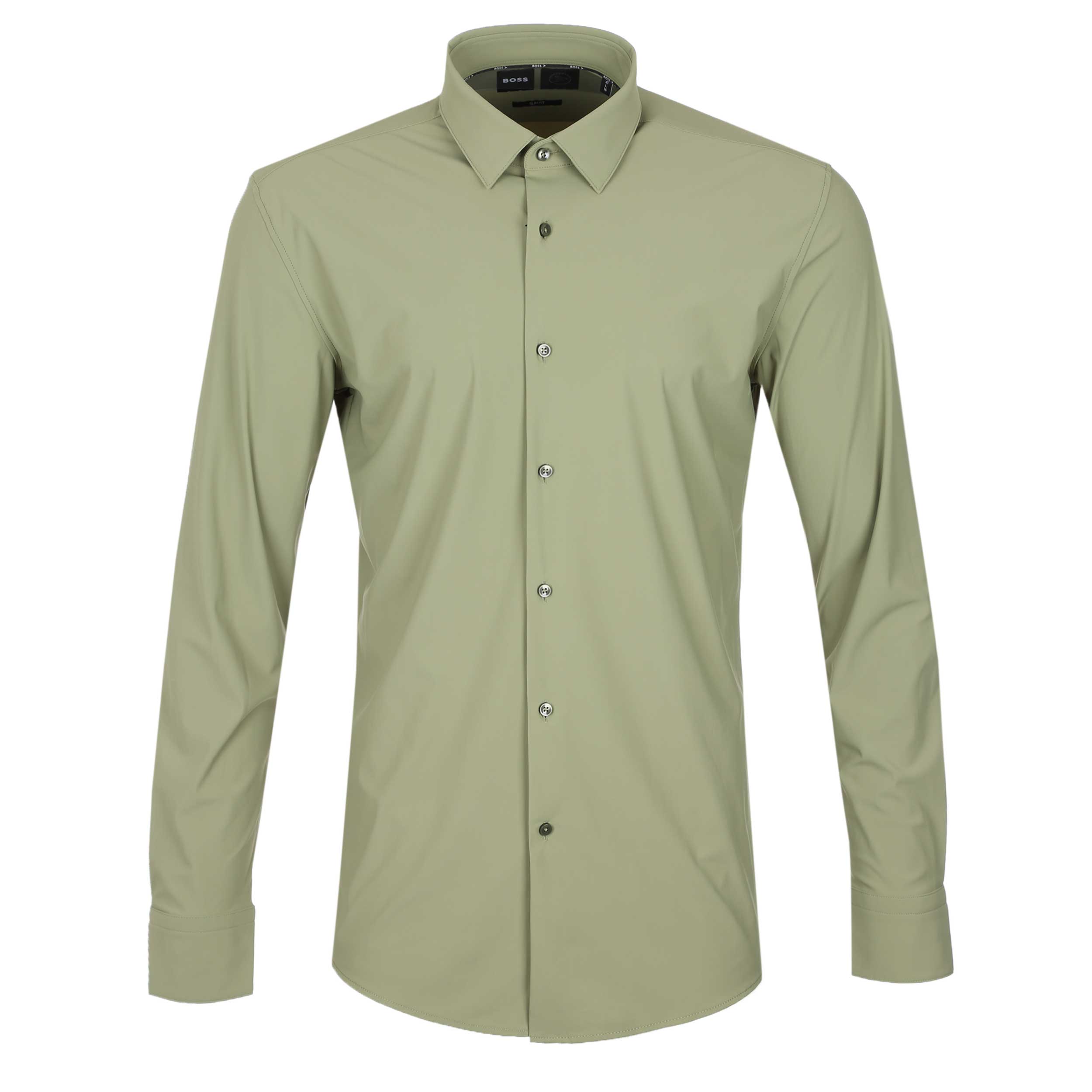 BOSS P Hank S Kent C1 222 Shirt in Khaki